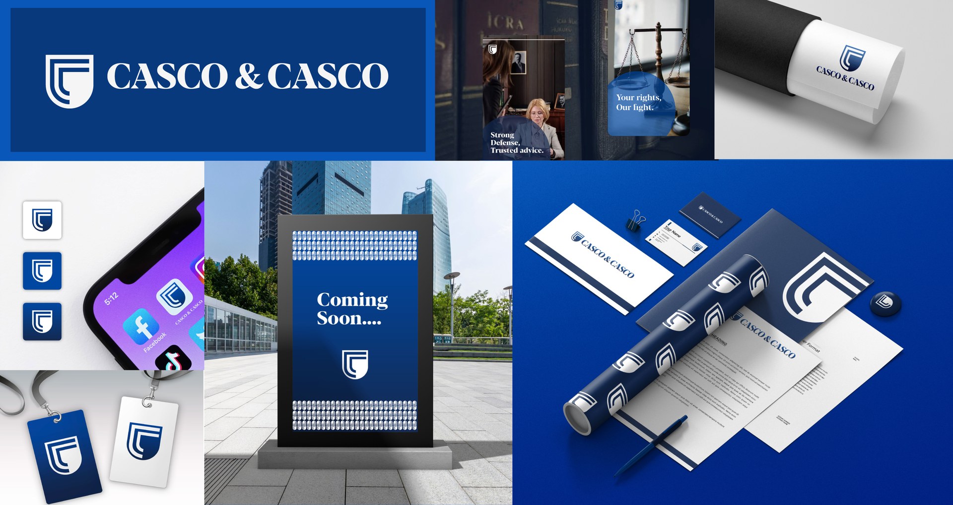 Casco & Casco — Law Firm Identity