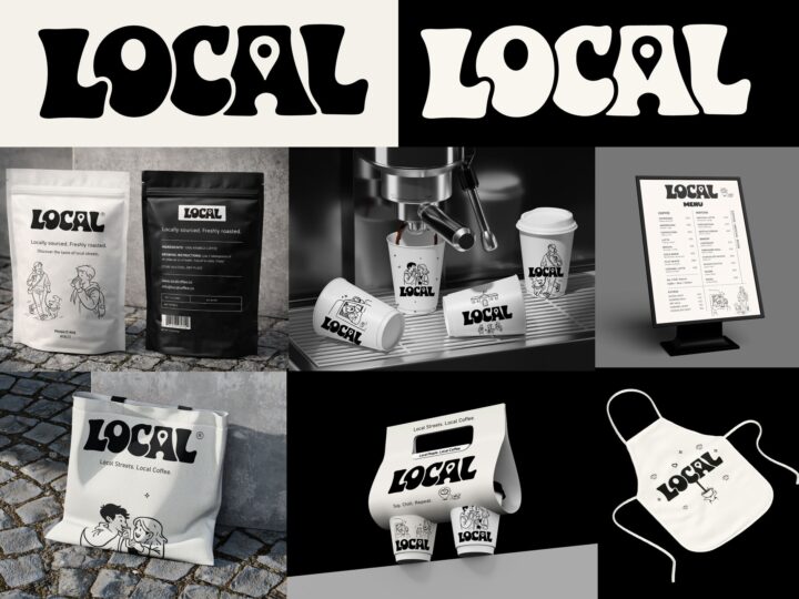 LOCAL — Neighbourhood Coffee Brand Identity